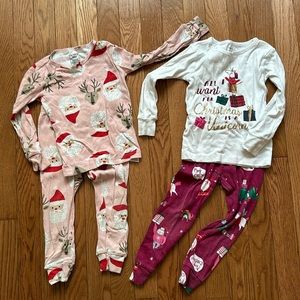 Girls holiday PJs